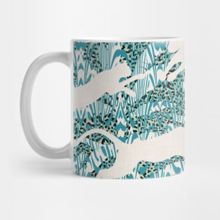 Boho Wilderness No.001 - Exotic Jungle with Big Cats Mug